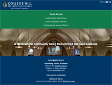Tablet Screenshot of chpc.org